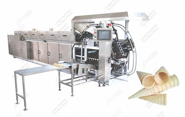 Automatic Ice Cream Cone Machine Sold to European