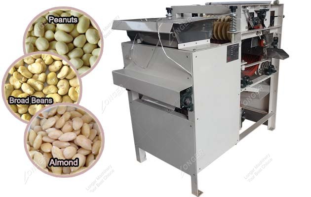 Automatic Blanched Peanut Peeler Peeling Machine For Sale Price