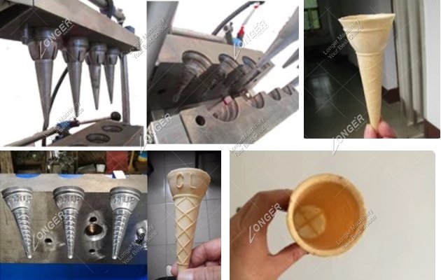 Commercial Ice Cream Cone Machine