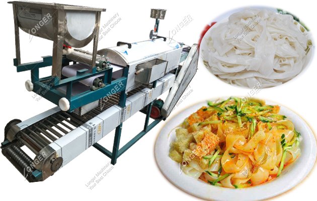 Flat Rice Noodle Machine