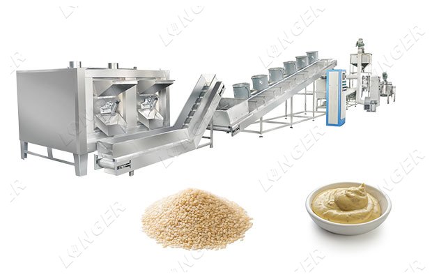 Tahini butter making machine