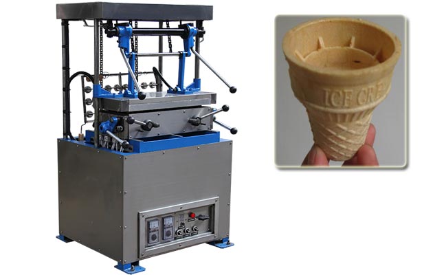 Wafer Ice Cream Cone Making Machine 24 Moulds