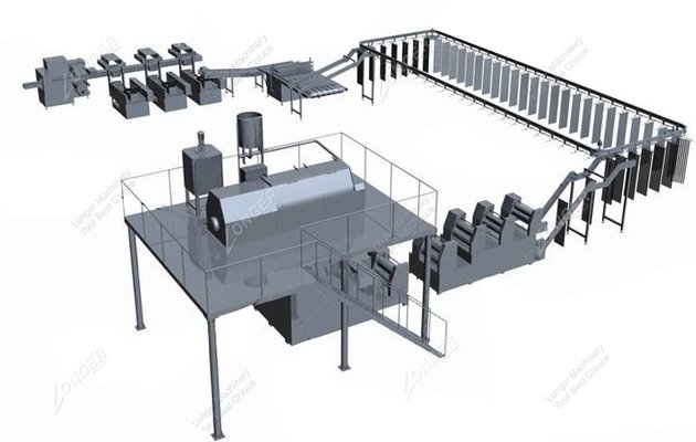 Stick Noodle Production Process