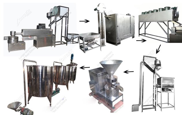 Fully Automatic Black Sesame Butter Production Line