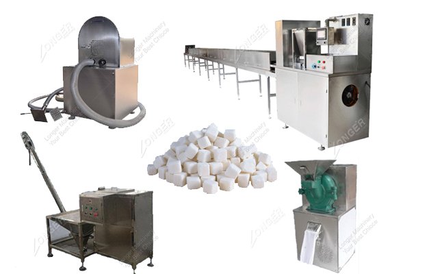 Commercial Lump Sugar Production Line 100kg/h