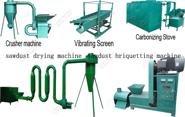 Charcoal Production line for Hot Sale