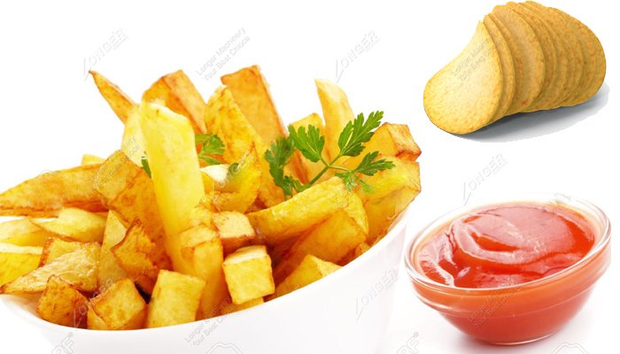 Semi Automatic Potato Chips Machine|French Fries Making Machine