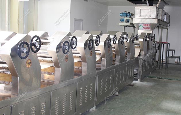 Instant Fried Noodles Manufacturing Plant