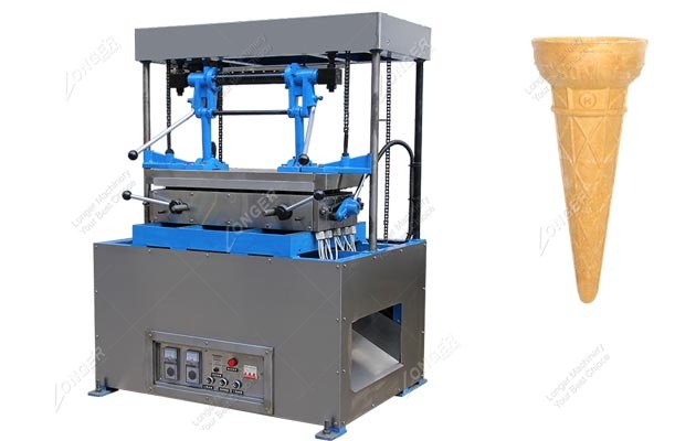 Ice Cream Wafer Cone Maker Machine 60 Moulds