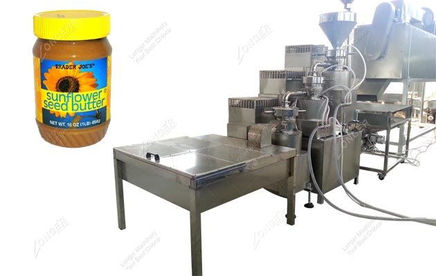Industrial Sunflower Seed Butter Production Line 500 kg/h