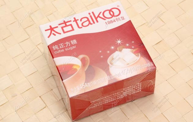 3D Cellophane Packing Machine for Cube Sugar