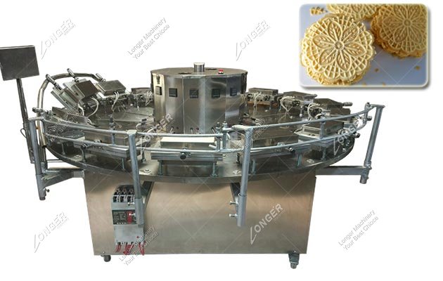 Anise Pizzelle Cookie Baking Machine