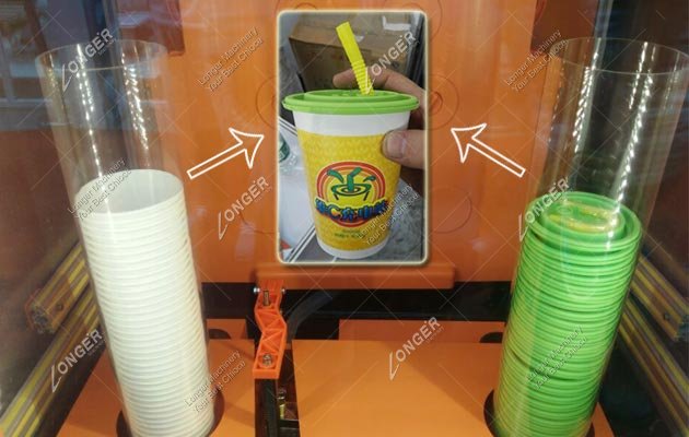 Fresh Orange Juice Vending Machine