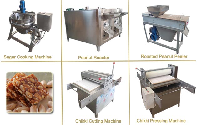 Groundnut Chikki Making Machine