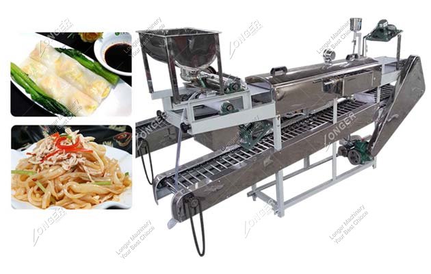 Machine Make Rice Ho Fun Noodle
