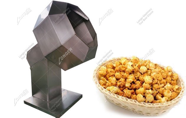 Automatic Chips And Popcorn Flavoring Machine