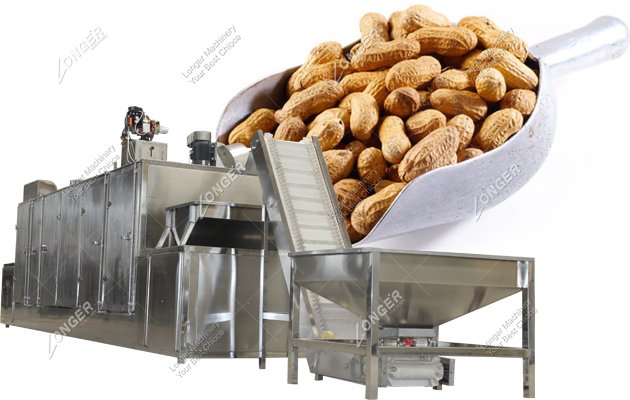 Commercial Belt Type Peanut Roasting Machine Manufacturers