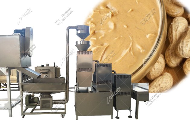 100kg/h Full Small Peanut Butter Production Line Cost