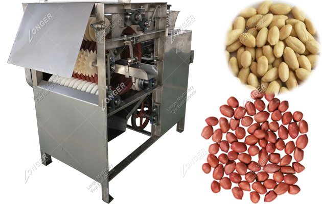 Automatic Blanched Peanut Peeler Peeling Machine For Sale Price