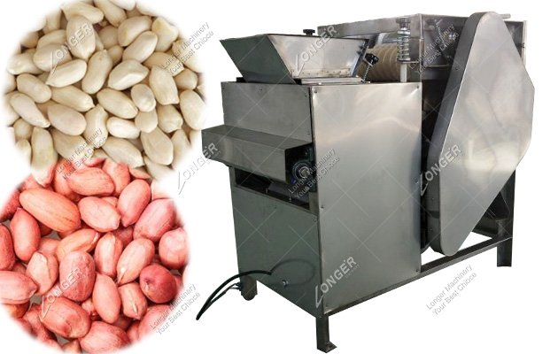 Automatic Blanched Peanut Peeler Peeling Machine For Sale Price