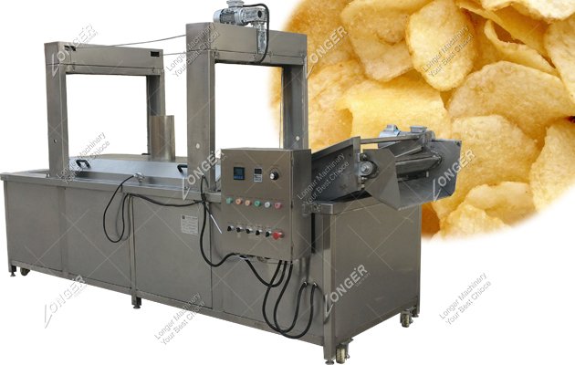 Automatic Snacks Frying Machine