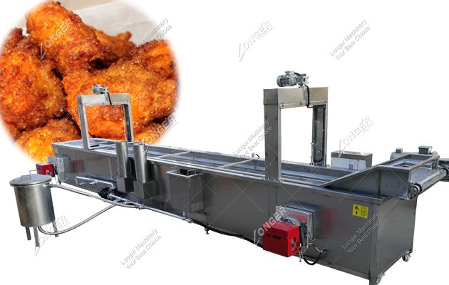 Automatic Continuous Frying Fryer Machine Manufacturers