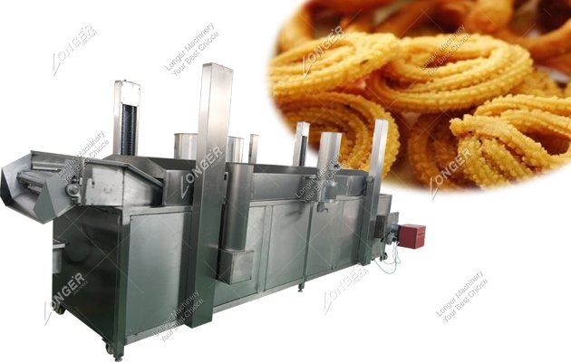 Continuous Fryer Machine