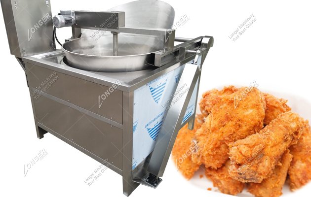 Automatic Chicken Wings Deep Fryer Machine In Electric Heating