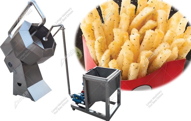 Commercial Snack Flavoring Machine For Fried Food Manufacturer