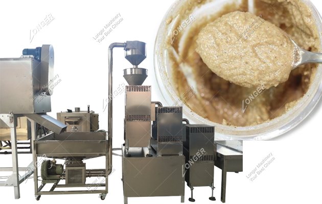 Industrial Sesame Seeds Tahini Butter Production Machine Turkey